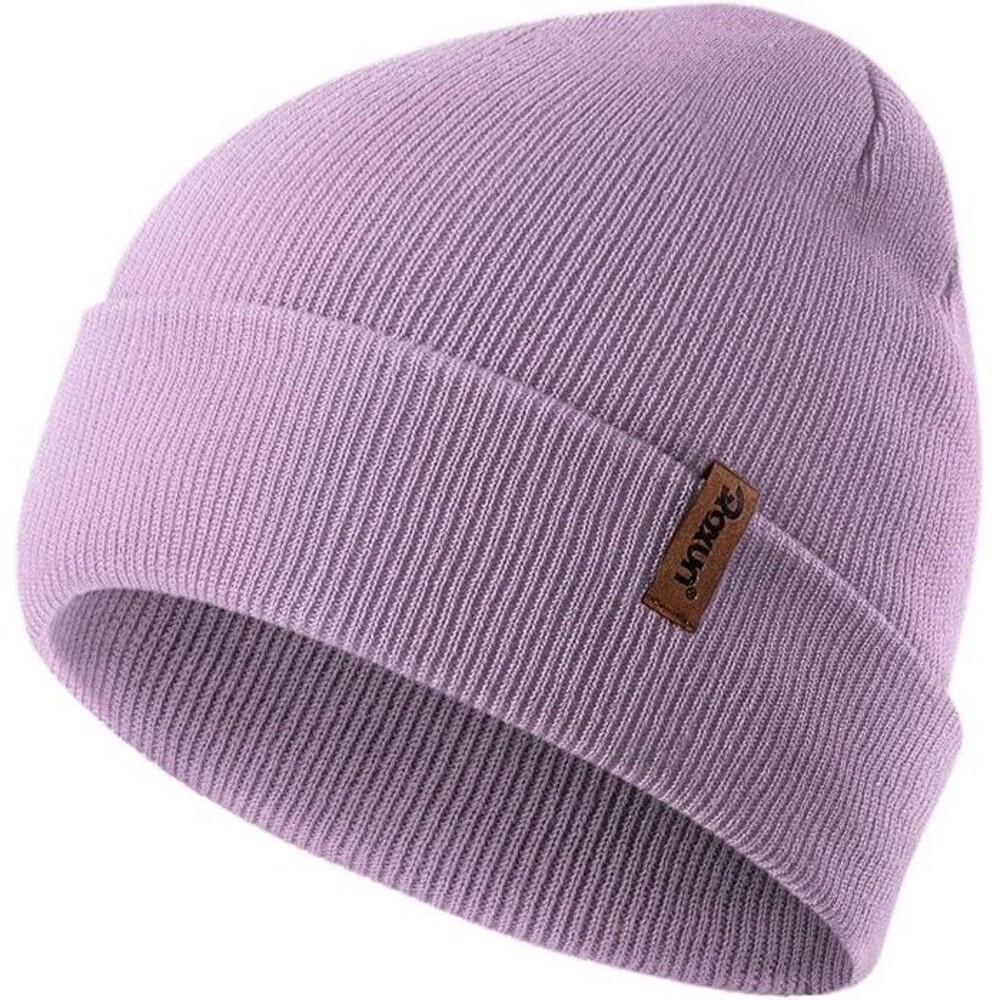 ROXUN Beanie Winter Hat Knit Cuffed Soft Warm Unisex Stocking cap Light Purple